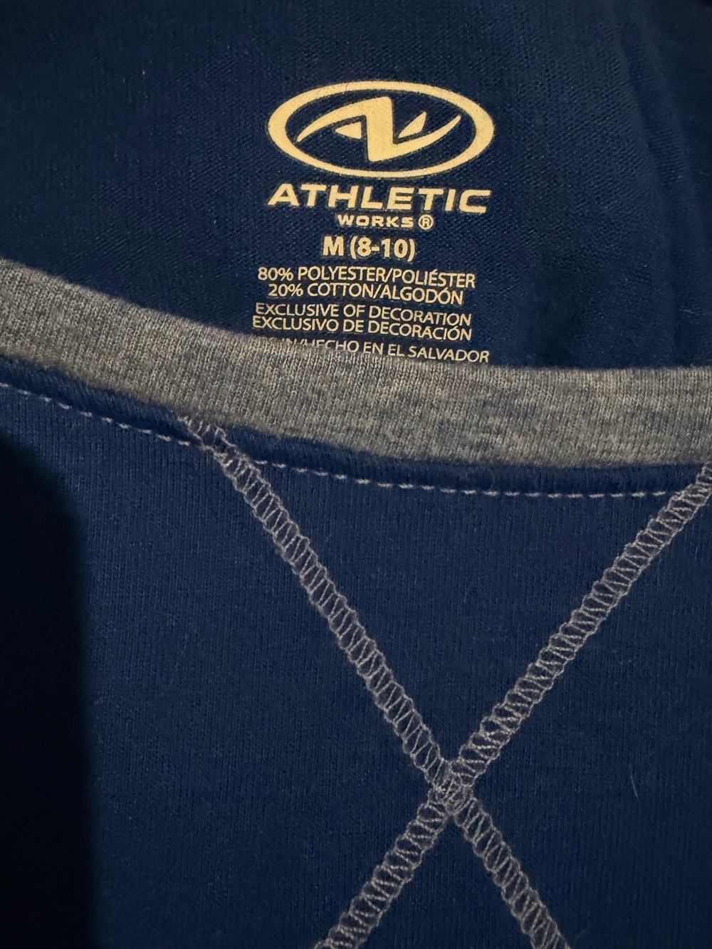 Perfect Is Boring Blue Raglan Top - Picture 3 of 3